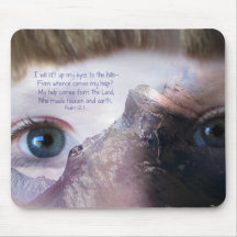 Psalm 121 mouse pads
