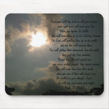 Psalm 21 Mouse Pad