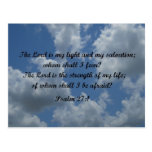 Psalm 27:1 postcards