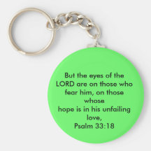 Psalm 33 Keychain