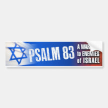 PSALM 83 BUMPER STICKERS