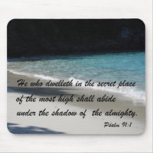 Psalm 91:1 mouse pads