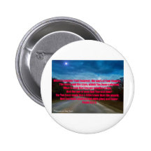 Psalm Inspirational Verses Pinback Buttons