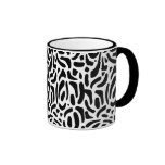 Psychedelic Black Coffee Mug