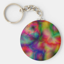Psychedelic Graphic Keychain