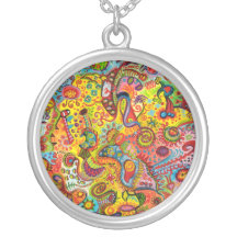 Psychedelic Necklace