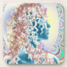 PSYCHEDELIC NEW ROMANTIC COASTER