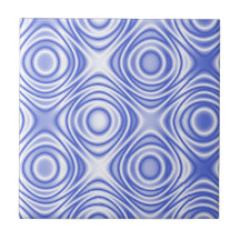 Psychedelic Optical Illusion: Omnipresent Blue Eye Ceramic Tiles