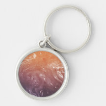 Psychedelic paper key chains