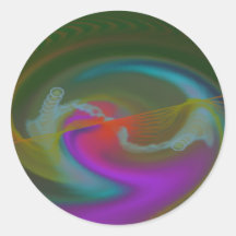 Psychedelic Visuals Sticker