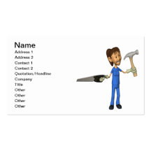 Psycho Business Card Template
