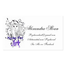 Psycho Owl Business Cards