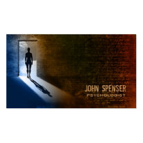Psychologist business card business cards