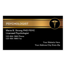 Psychologist Business Cards