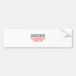 Psychology...Cool Kids Bumper Sticker