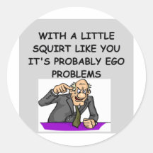 PSYCHology joke Sticker
