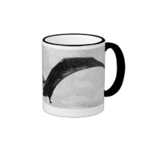 Pteranodon Antique Print Coffee Mugs
