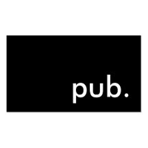 pub. business cards