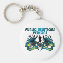 Public Relations Persons Gone Wild Key Chain