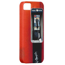 Public Telephone iPhone 5 Covers