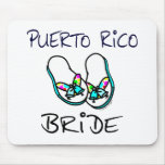 Puerto Rico Bride Mouse Mat