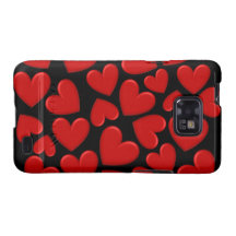 Puffy Hearts Samsung Galaxy S2 Cases