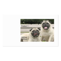 PUG BUSINESS CARD business cards