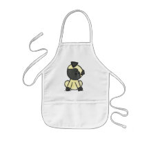 Pug cartoon aprons