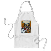 Pug Chef Apron