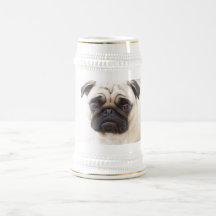 Pug Dog Beer Stein
 Mug