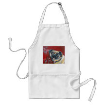 Pug eyes butterfly apron