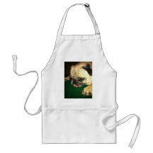 Pug Irish: Gotta Love an Irish Pug Apron