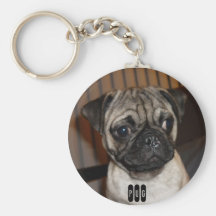 pug key chains