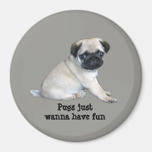 Pug Magnet