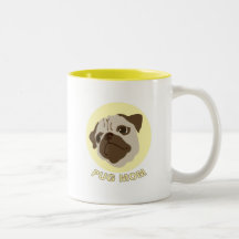 Pug Mom (1) Mugs