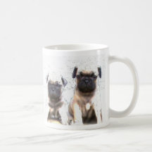 Pug puppy mug