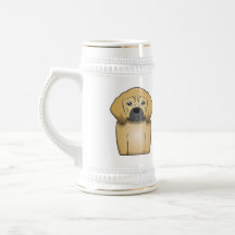 Puggle Cartoon Mug