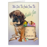 Puggle Store Cookie From Cookie Jar Greeting Cards