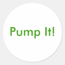 Pump It! Stickers
