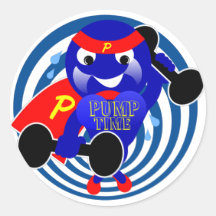 Pump Time Stickers