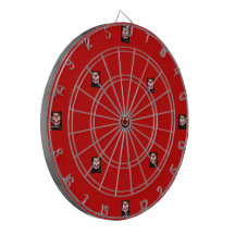 Pumpkin Head Dart Board