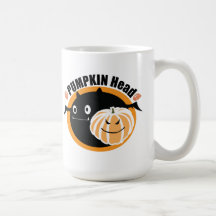 Pumpkin Head Happy Halloween Coffee Mug