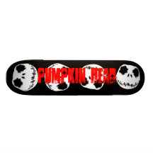Pumpkin Head Skateboard
