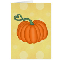 Pumpkin Love Cards