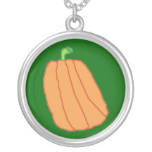 Pumpkin necklace