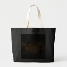 PUMPKIN PATCH! by SHARON SHARPE Canvas Bags