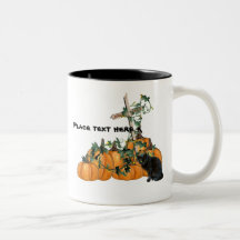 Pumpkin patch Kitty Halloween Mug