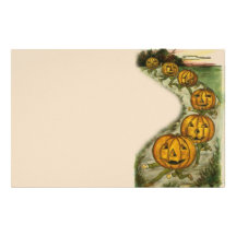 Pumpkin Patch Personalized Stationery