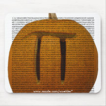 Pumpkin Pi, 3.14159265358979323846264338327950... Mouse Pad