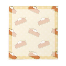 Pumpkin Pie Notepad